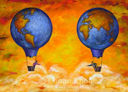 Globe Balloons