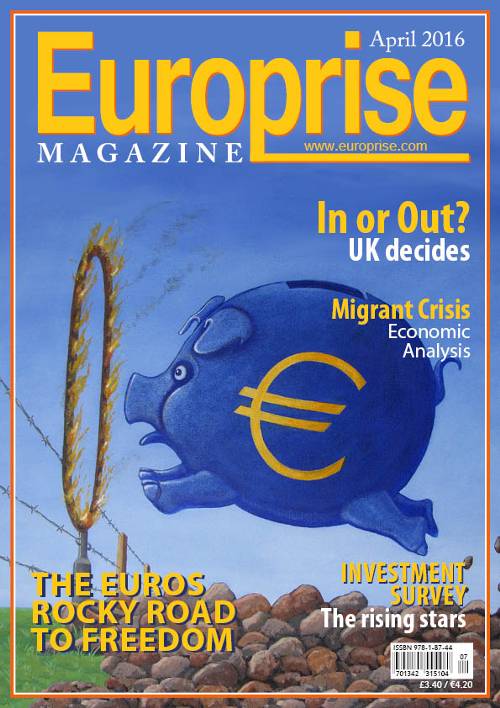 Magazine Cover- Europrise Magazine