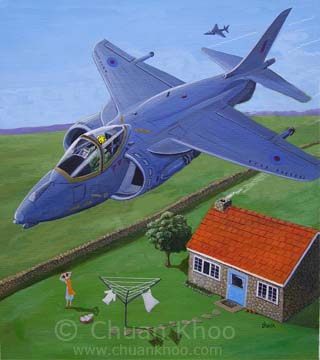 Hawker Harrier - Noise Pollution