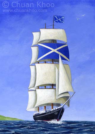 Scottish Sail Ship